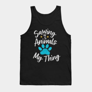 Animal Rescuer - Saving animals is kind of my thing Tank Top